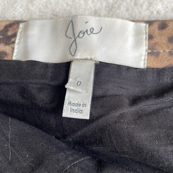 Joie 100% Goat Leather Skirt - Picture 2 of 3